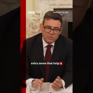 "We need to be a cost of living government" says new UK PM Andy Burnham. #BBCNews