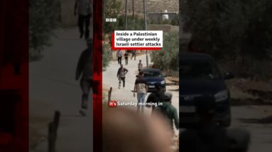 Inside a Palestinian village under weekly Israeli settler attacks. #WestBank #Israeli #BBCNews