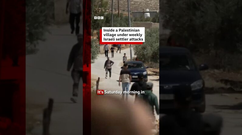 Inside a Palestinian village under weekly Israeli settler attacks. #WestBank #Israeli #BBCNews