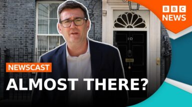 Andy Burnham (Almost) Wins | BBC Newscast