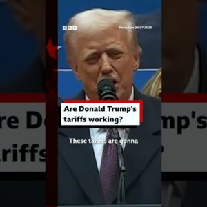 Are Donald Trump's tariffs working? #US #BBCNews