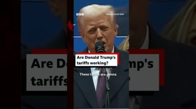 Are Donald Trump's tariffs working? #US #BBCNews