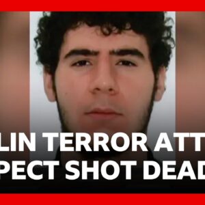 Berlin terror attack suspect shot dead by police | BBC News