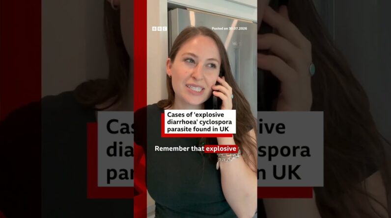 Cases of parasite causing 'explosive diarrhoea' reported in UK. #BBCNews