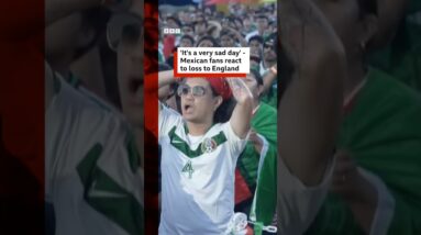 Mexico's World Cup campaign ended with a 3-2 defeat to England in Mexico City. #BBCNews