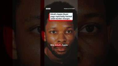 D4vd's Apple Music page reportedly hacked amid murder charges. #BBCNews