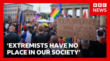 Berlin Pride van ramming likely an 'Islamist terror attack', official says | BBC News