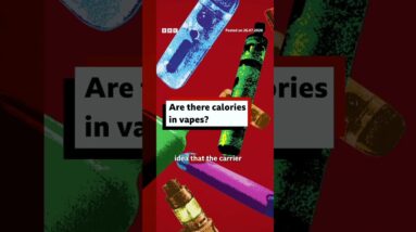 Do vapes have calories? #Vaping #BBCNews