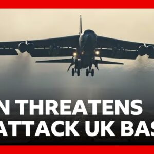 Iran threatens to attack UK bases used by US forces - risking wider war | BBC News