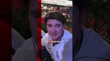 England fans react to World Cup loss. #BBCNews