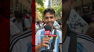 Argentina's message to England: be ready. #WorldCup #England #Argentina #BBCNews