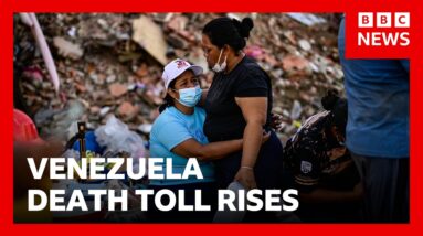 Venezuela death toll rises and tens of thousands still missing after twin earthquakes | BBC News