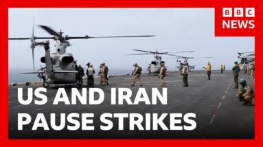 US and Iran pause strikes for third night to make space for talks, US ambassador says | BBC News