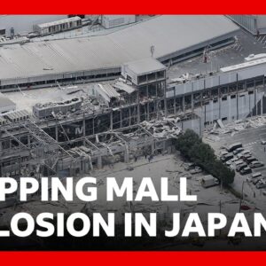 Three people dead after explosion at Japanese shopping mall as earthquake hits region | BBC News