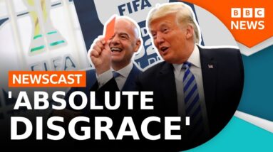 Are FIFA allowing President Trump to interfere in the World Cup? | BBC Newscast