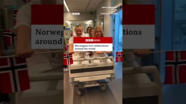 Fans around the world row to show support for Norway. #Norway #BBCNews