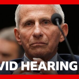 Fauci refuses to answer questions during Covid hearing | BBC News