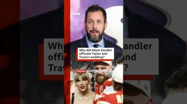 The Wedding Singer officiated "America's Royal Wedding". #TaylorSwift #NewYork #BBCNews