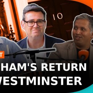 The Story Of Andy Burnham's Return To Westminster - Live At Crossed Wires Festival | BBC Newscast