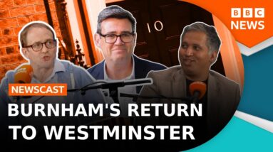 The Story Of Andy Burnham's Return To Westminster - Live At Crossed Wires Festival | BBC Newscast