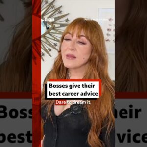 Bosses give their best career advice for those starting out. #Bosses #WorkLife #BBCNews