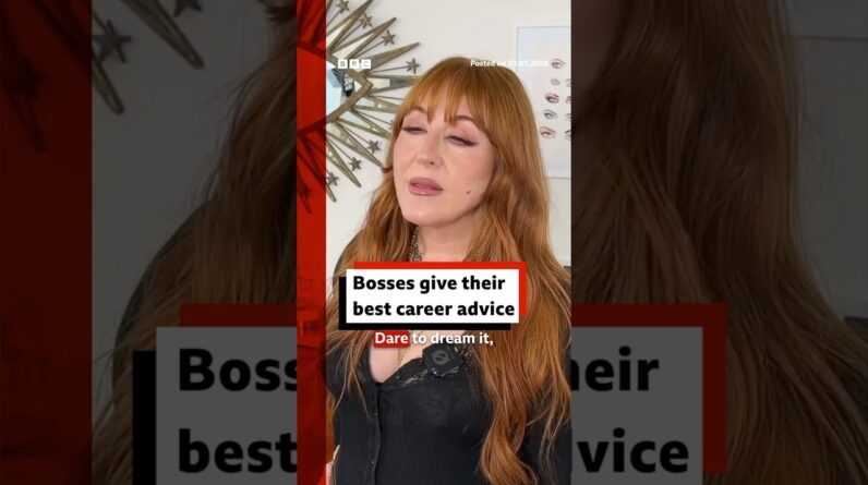 Bosses give their best career advice for those starting out. #Bosses #WorkLife #BBCNews