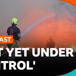 How Does The UK Fight Wildfires? | BBC Newscast