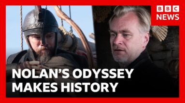 How The Odyssey is making cinematic history | BBC News