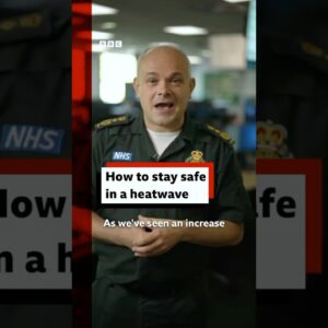 How to stay safe in a heatwave. #BBCNews