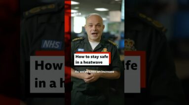 How to stay safe in a heatwave. #BBCNews
