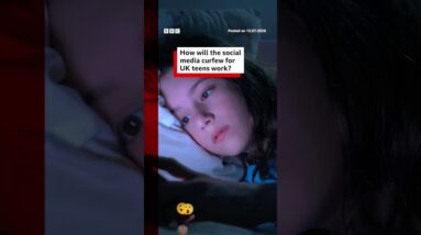 How will the social media curfew for UK teens work? #SocialMedia #BBCNews