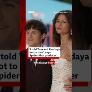 ‘I told Tom and Zendaya not to date’, says Spider-Man producer. #BBCNews