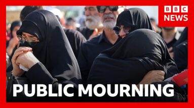Iran begins public mourning for Ayatollah Ali Khamenei | BBC News