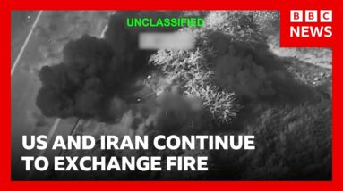 Iran targets military bases as US launches wave of strikes | BBC News
