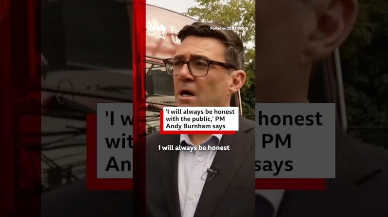 PM Andy Burnham has promised to give people “breathing space” against the cost of living. #BBCNews