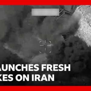 US military launches strikes against Iran to "further degrade" capabilities  | BBC News