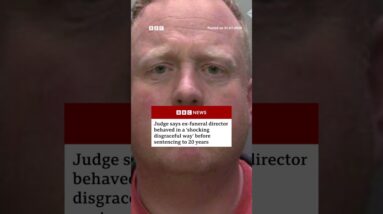 Ex-funeral director who failed to bury and cremate dozens of people sentenced to 20 years. #BBCNews