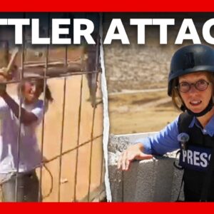 Life in a Palestinian village facing weekly settler attacks | BBC News