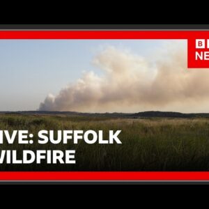 LIVE: Large wildfire in UK declared major incident