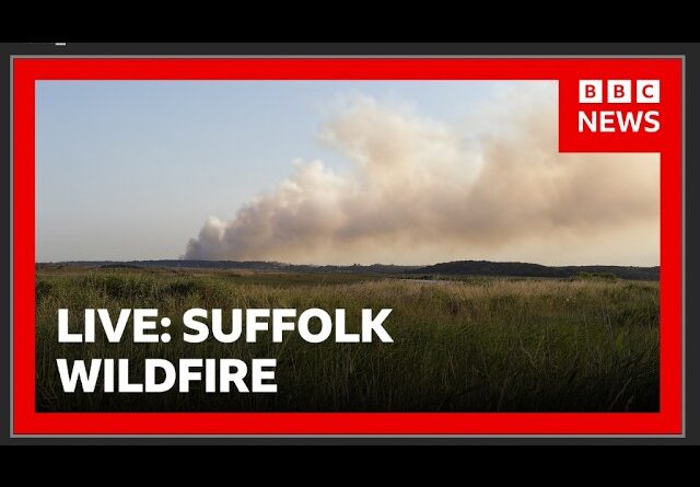 LIVE: Large wildfire in UK declared major incident