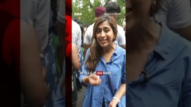 India's 'cockroach' protest continues a day after police crackdown. #BBCNews
