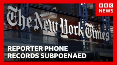 New York Times subpoenas raise press freedom concerns | BBC News
