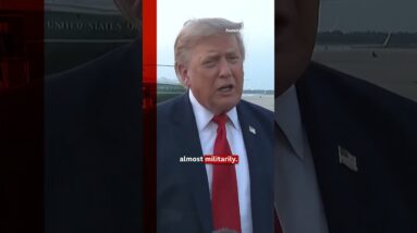 President Trump says strikes on Iran 'in honour' of US personnel killed. #BBCNews