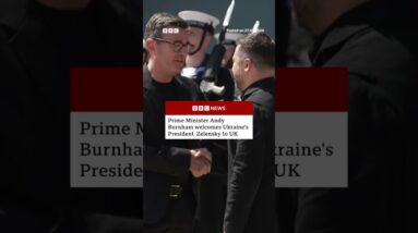 President Zelensky is UK PM Andy Burnham's first international visitor. #BBCNews