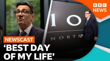 Why is today the 'best day' of UK Prime Minister Andy Burnham's life? | BBC Newscast