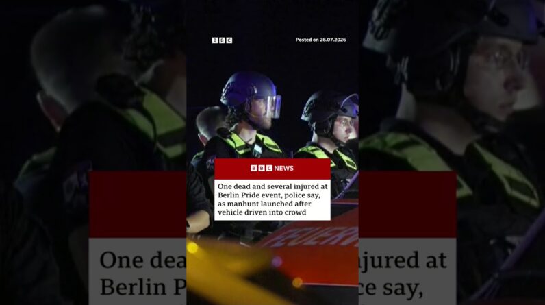 One dead and several injured at Berlin Pride event | BBC News