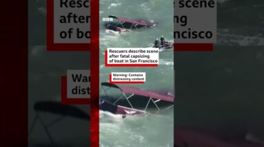 One dead and three missing after boat sinks near Alcatraz. #BBCNews
