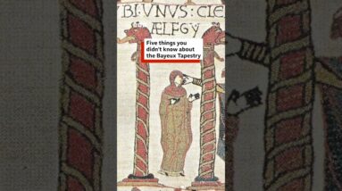 Five things you didn't know about the Bayeux Tapestry. #BayeuxTapestry #History #BBCNews