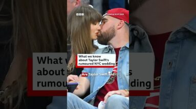 What we know about Taylor Swift's rumoured NYC wedding. #Tayvis #TravisKelce #BBCNews