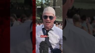 Pitbull fans set bald cap record at London concert. #Pitbull #BBCNews